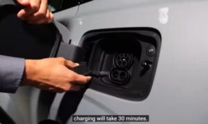 Volvo EX90 electric car Charging features