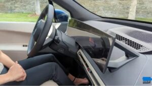 BMW iX Electric Car touchscreen feature Specifications 