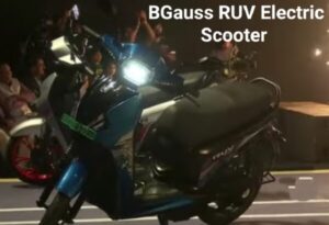 BGauss RUV 350 Electric Scooter Features Specifications 