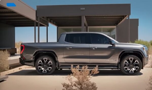 GMC Sierra Electric pickup truck Features 2024