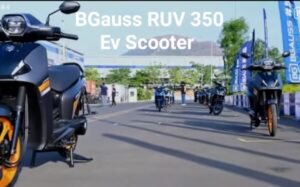 BGauss RUV 350 Electric Scooter Features Specifications and Price