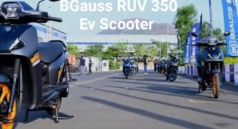 BGauss RUV 350 Electric Scooter Features Specifications and Price