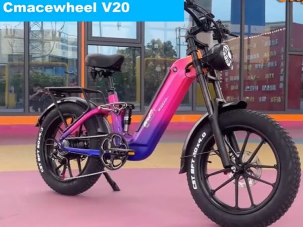 Cmacewheel V20 electric bicycle all specification feature price and latest launching update 2024 2025