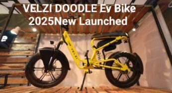 Velzi Doodle Electric e- bike motor power battery power all specification feature price and latest launching update 2025 :-