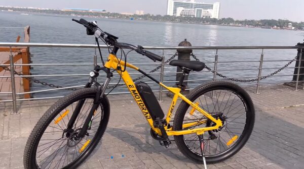 EMotorad T-Rex Air Electric Bicycle range top speed motor power battery power and all specifications features 2025 2026 :-
