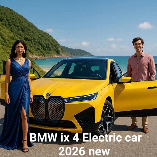 BMW ix 4 Electric car motor power battery power top speed range with all specification feature price and latest launching update 2025 2026 :-