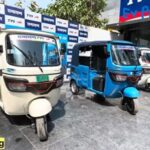 TVS KING EV MAX Electric Auto Rickshaw motor power battery power top speed range and multiple selective color options with price and latest launching update 2025 2026 :-