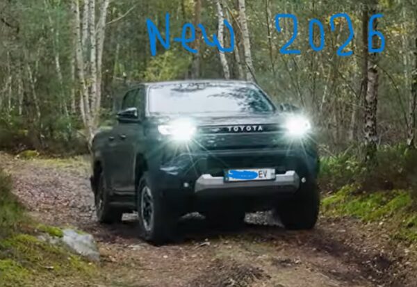 Toyota Hilux BEV New Electric Pickup motor power battery power top speed range with multi selective color option price launching latest update 2025 2026 :-